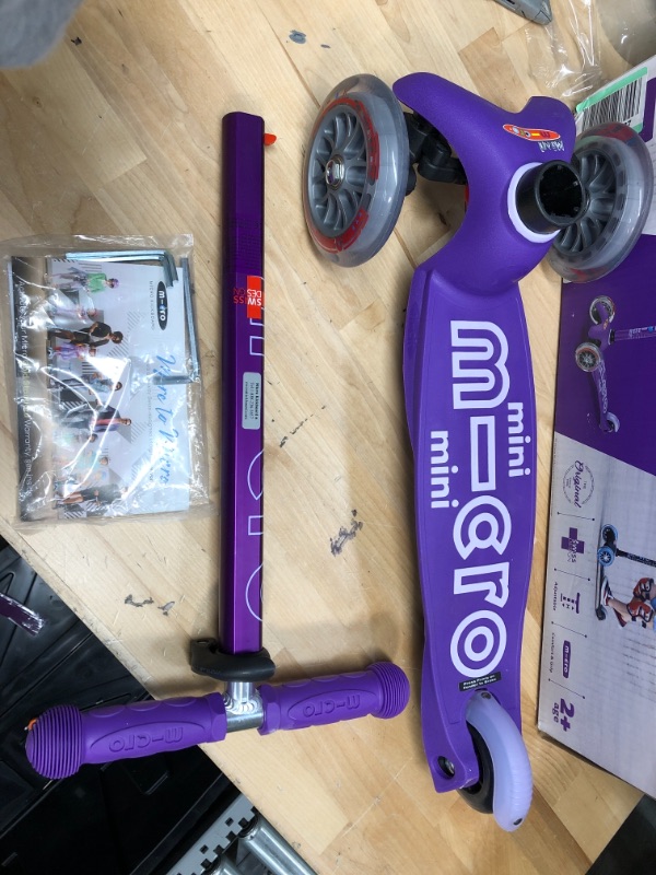 Photo 1 of Micro Scooters Mini Micro Deluxe Scooter, Purple
