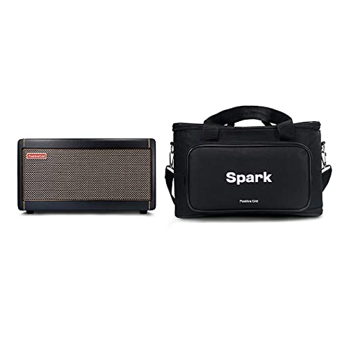 Photo 1 of previous customer states: Unit hums when guitar plugged in indicating a bad ground circuit.***
Positive Grid Spark Guitar Amplifier and Traveler Bag Bundle
