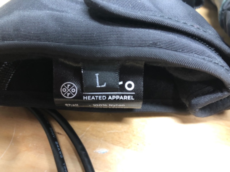 Photo 1 of Large Rechargeable Heated Gloves for Men and Women, Lithium-ion Batteries and Charger Included
