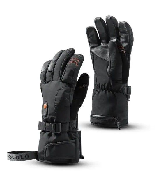 Photo 1 of Large Rechargeable Heated Gloves for Men and Women, Lithium-ion Batteries and Charger Included
