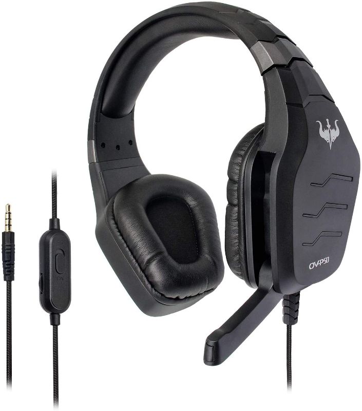 Photo 1 of P50 Wired Gaming Headset Headphones 3.5 mm Jack with Adjustable Microphone Noise Cancelling Headphone for Ps4?Mobile Phone,iPod and Tablet
