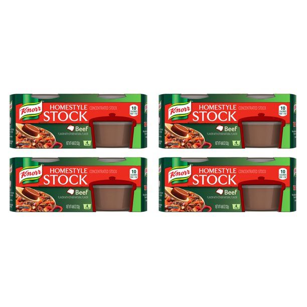 Photo 1 of **BEST BY 02 11 2022**(4 Packs) Knorr Beef Homestyle Stock, 4.66 oz
