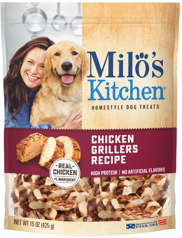 Photo 1 of **BEST BY 02 16 2022**Milo's Kitchen Homestyle Dog Treats Made with Real Meat
