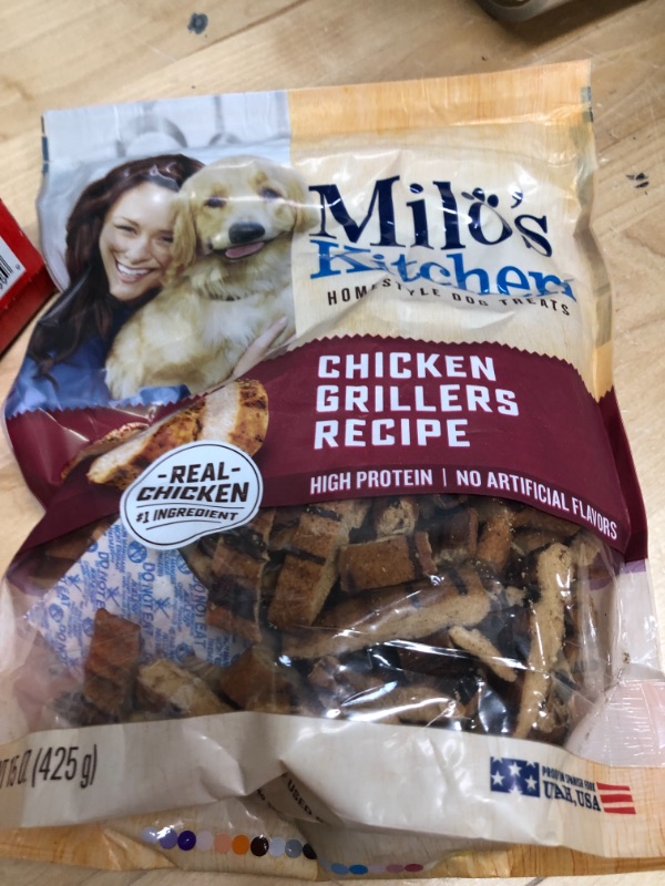 Photo 2 of **BEST BY 02 16 2022**Milo's Kitchen Homestyle Dog Treats Made with Real Meat
