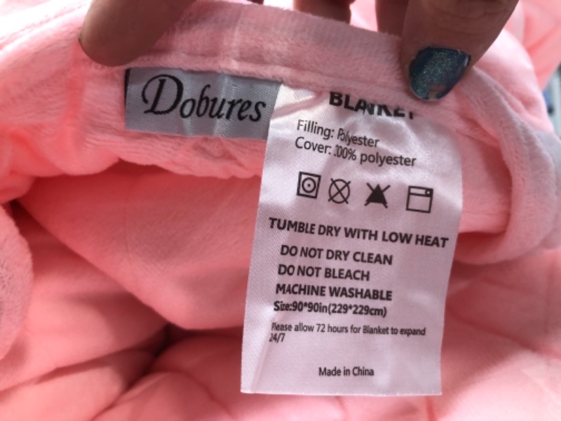 Photo 1 of Sherpa Fleece Bed Blanket Queen Size Super Soft Fuzzy Plush Warm Cozy Fluffy Microfiber Couch Throw Velvet Double Reversible Luxurious Blankets,Pink
