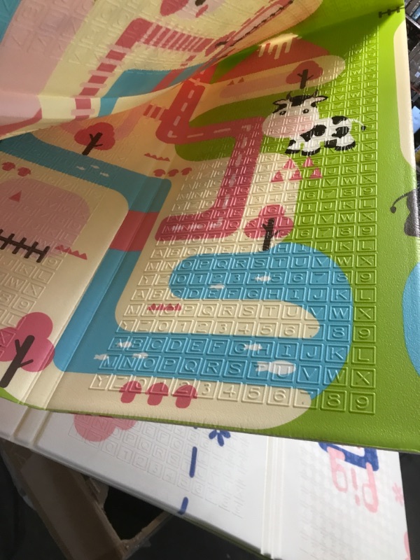 Photo 1 of Bammax Play Mat, Foldable Baby Playmat Waterproof