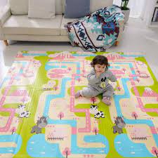 Photo 1 of Bammax Play Mat, Foldable Baby Playmat Waterproof