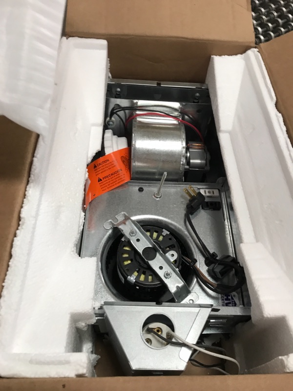 Photo 1 of Broan-NuTone 80 CFM Ceiling Bathroom Exhaust Fan with Light and 1300-Watt Heater