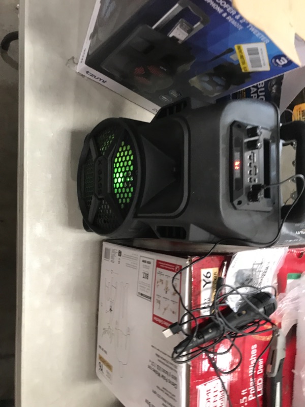 Photo 1 of Tzumi Megabass LED Jobsite Speaker