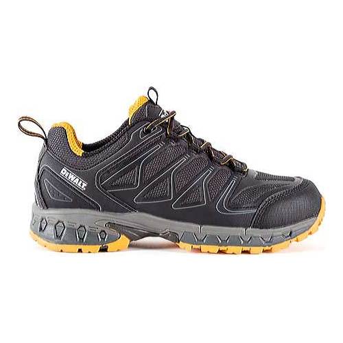 Photo 1 of Alloy Toe DEWALT Men's Boron Slip Resistant Athletic Shoes - Alloy Toe - Black/Yellow Size 10(W)