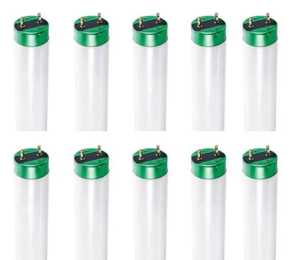 Photo 1 of 32-Watt 4 ft.Alto Linear T8 Fluorescent Tube Light Bulb, Cool White (4100K) (10-Pack)
