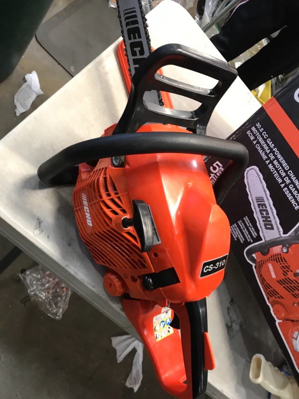 Photo 2 of 14 in. 30.5 cc Gas 2-Stroke Cycle Chainsaw
