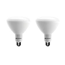 Photo 1 of 90-Watt Equivalent BR40 Dimmable ENERGY STAR LED Light Bulb Bright White 3000K (4 Boxes)
