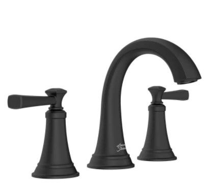 Photo 1 of 
American Standard
Rumson 8 in. Widespread 2-Handle Bathroom Faucet in Matte Black