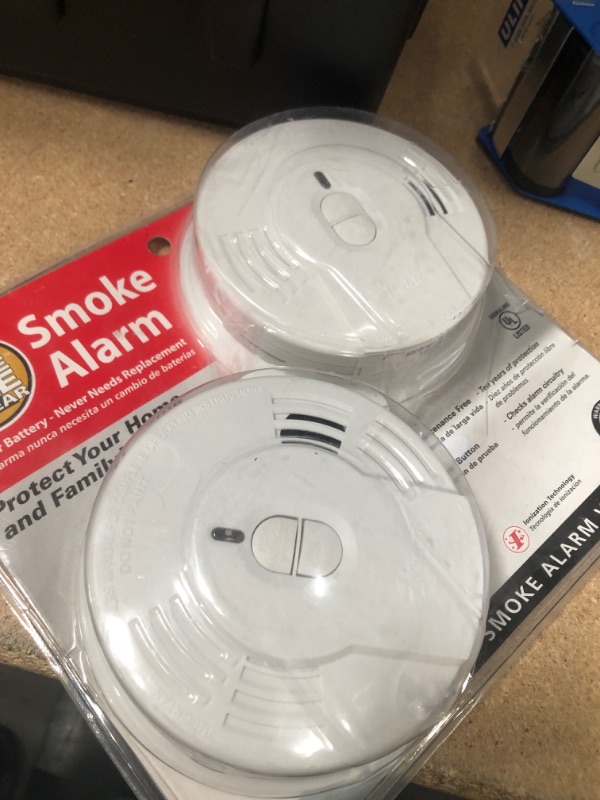 Photo 3 of 10 Year Worry-Free Smoke Detector, Lithium Battery Powered, Smoke Alarm
