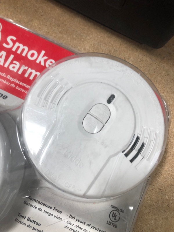 Photo 2 of 10 Year Worry-Free Smoke Detector, Lithium Battery Powered, Smoke Alarm
