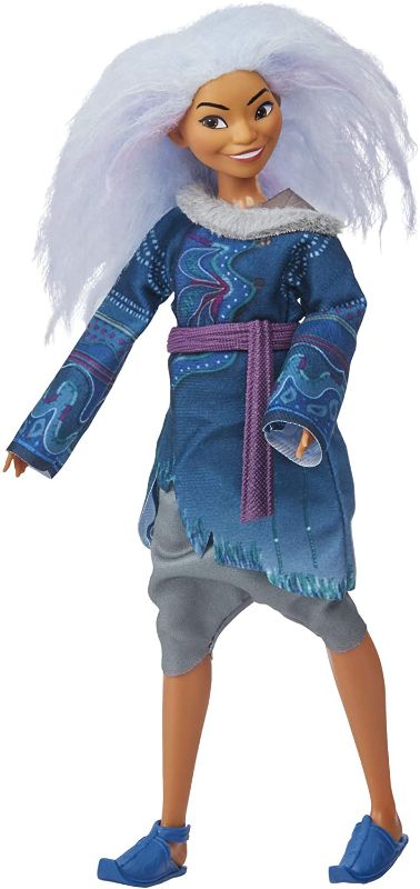 Photo 1 of Disney Sisu Human Fashion Doll with Lavender Hair and Movie-Inspired Clothes Inspired by Disney's Raya and The Last Dragon Movie, Toy for 3 Year Old Kids and Up
