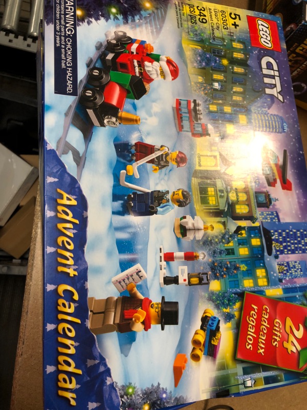 Photo 1 of LEGO City Advent Calendar 60303 Building Kit; Includes City Play Mat; Best Christmas Toys for Kids; New 2021 (349 Pieces)
