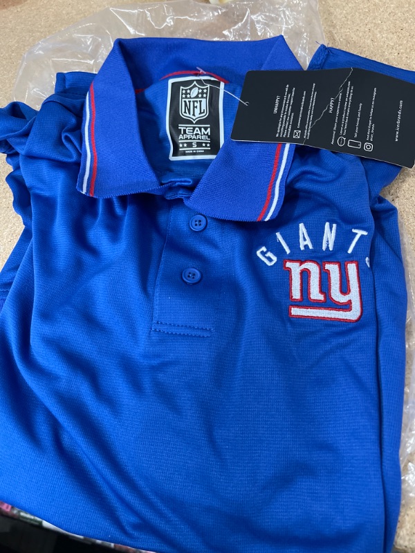 Photo 1 of Ultra Game NFL Men's Moisture Wicking Tech Polo Shirt- Small 
