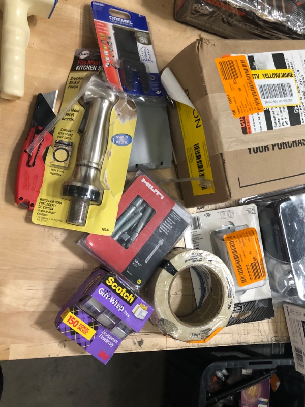 Photo 2 of ** NON REFUNDABLE BUNDLE OF HOME GOODS, HARDWARE AND TOOLS**