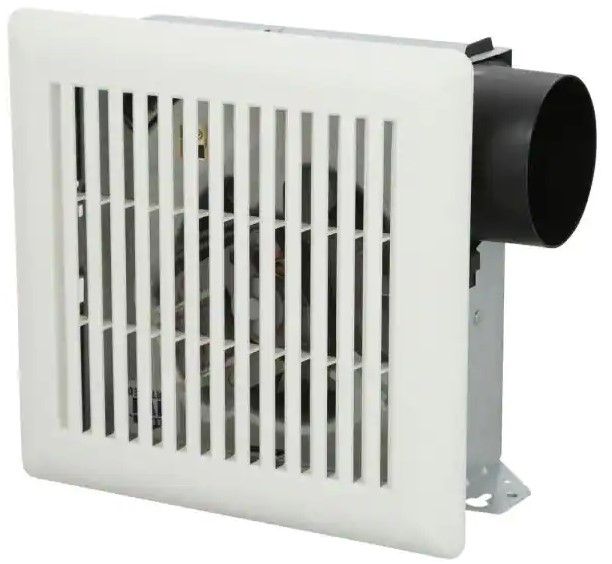 Photo 1 of 50 CFM Ceiling/Wall Mount Bathroom Exhaust Fan
