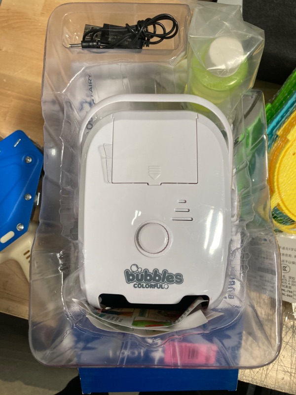 Photo 2 of Loot Fairy – Toy Bubble Machine, Automatic Bubble Blower for Parties, Special Events and More, Indoor and Outdoor Toy Bubble Maker with Brushless Motor, Battery Operated
