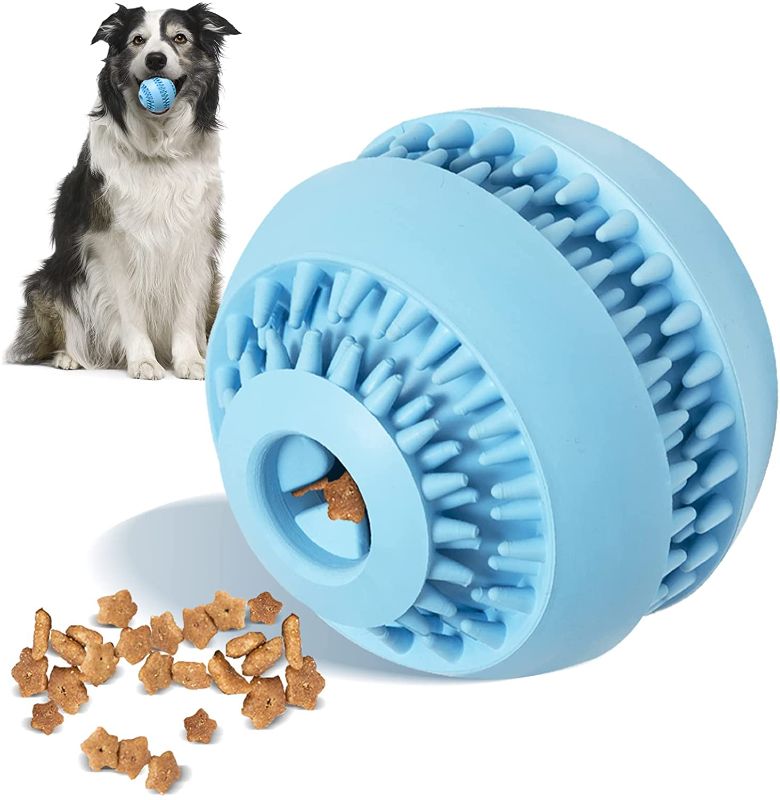 Photo 1 of 2 pack**Dog Chew Toys ,Durable Tough Rubber Interactive Dog Toys for Aggressive Chewers,