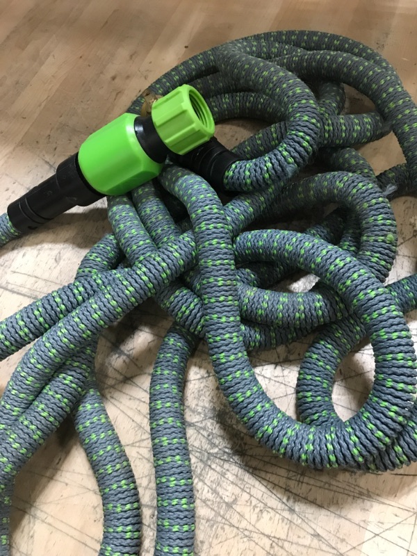 Photo 2 of 5/8 in. Dia. x 50 ft. Burst Proof Expandable Garden Water Hose