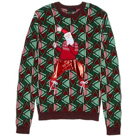 Photo 1 of Mens Sweater Crewneck Ugly Christmas Light up XL