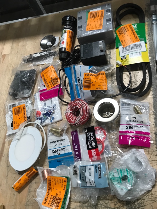 Photo 1 of  ***NO refunds! Sold AS IS!*** miscellaneous plumbing/home goods bundle 
