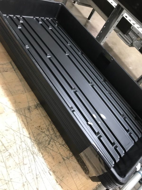 Photo 1 of 10 Plant Growing Trays (No Drain Holes) - 20" x 10"