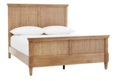 Photo 1 of *Box 1 of 2*
Marsden Patina Finish Queen Cane Bed (65 in. W x 54 in. H)