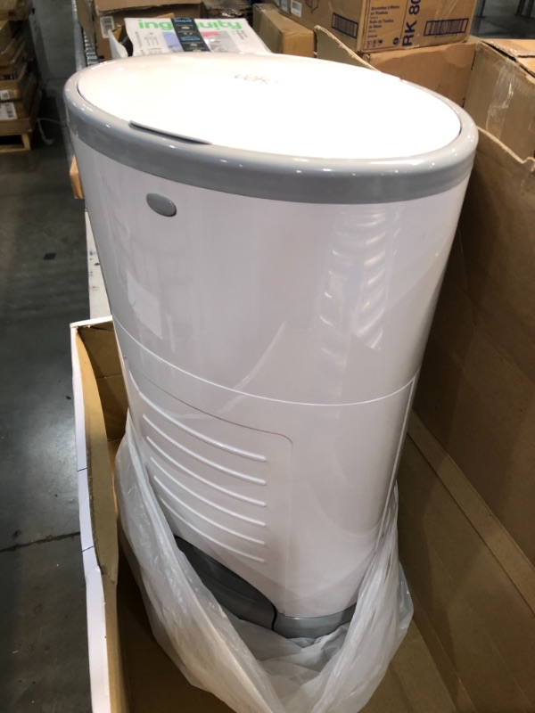 Photo 2 of Dekor Classic Hands-Free Diaper Pail, 1 Refill ?12.25 x 21 x 8.75 inches
