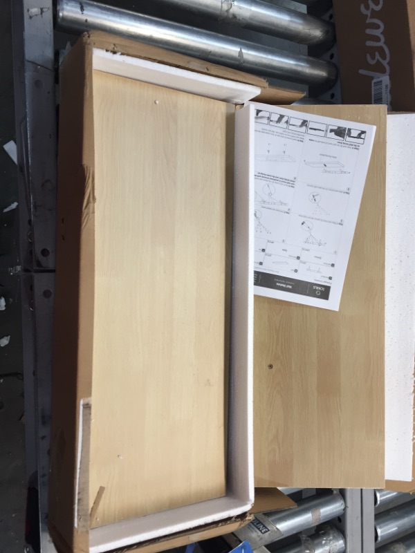 Photo 1 of Sorbus Floating Shelf — Hanging Wall Shelves Decoration — Perfect Trophy Display, Photo Frames — Extra Long 24 Inch (Maple Wood)