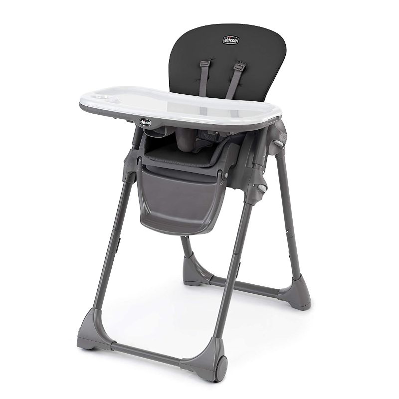 Photo 1 of Chicco Polly Highchair - Black , 33x21.5x41 Inch (Pack of 1)
