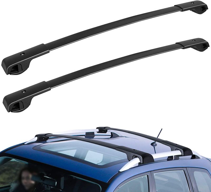 Photo 1 of **MISSING HARDWARE,**
WU-MINGLU Roof Rack Crossbars Compatibility unknown