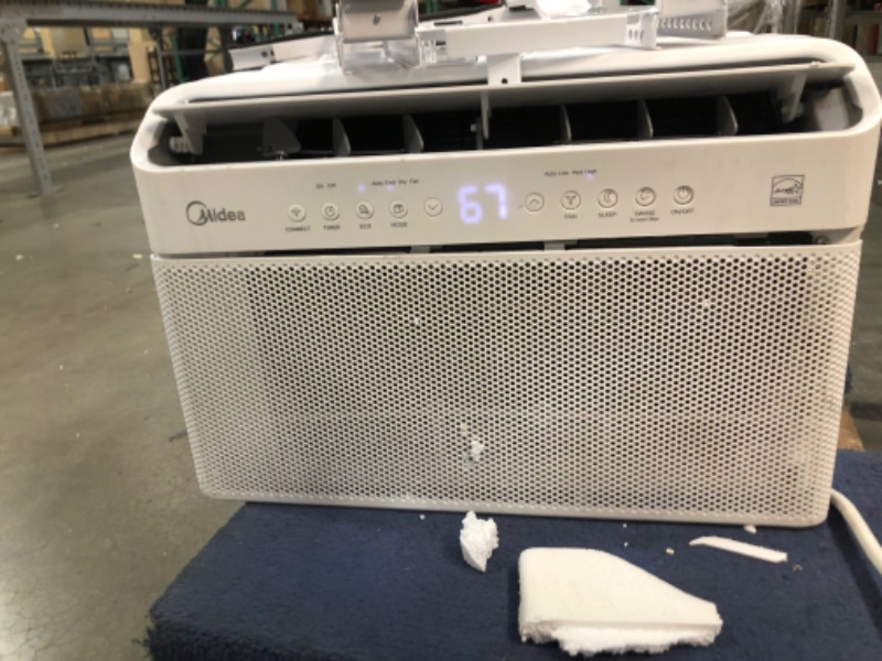 Photo 4 of **USED**
Midea U Inverter Window Air Conditioner 12,000BTU, U-Shaped AC with Open Window Flexibility, Robust Installation,Extreme Quiet, 35% Energy Saving, Smart Control, Alexa, Remote, Bracket Included, White
