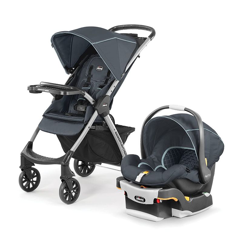 Photo 1 of Chicco Mini Bravo Plus Travel System, Midnight
