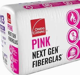 Photo 1 of **SOLD AS IS*** PALLET OF 5 PACKS**
Owens Corning R-13 Wall 106.56-sq ft Faced Fiberglass Batt Insulation (15-in W x 93-in L)