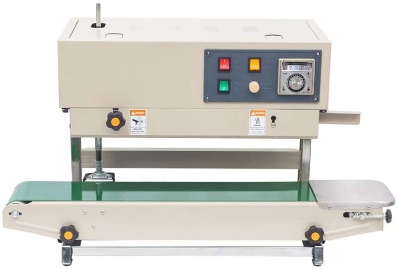 Photo 1 of **POWER CORD NOT INCLUDED, UNABLE TO TEST**
VEVOR Continuous Band Sealer Automatic Continuous Sealing Machine Vertical/Horizontal Sealing Sealer for PVC Membrane Bag Film 110V
