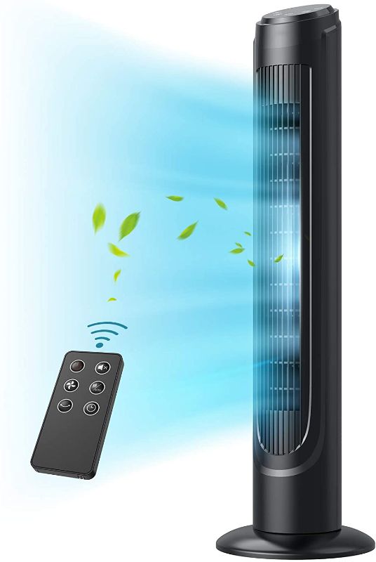 Photo 1 of **MISSING REMOTE CONTROL**Motor hums but fan does not blow**PARTS ONLY**NOT FUNCTIONAL**

Tower Fan, Dreo 90° Oscillating Fans with Remote, Quiet Cooling,12 Modes, 12H Timer, Space-Saving, LED Display with Touch Control, 40” Portable Floor Bladeless Fan f