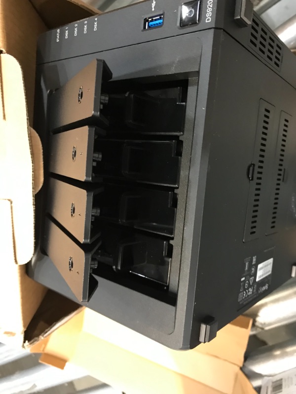 Photo 7 of Synology 4 bay NAS DiskStation DS920+ (Diskless), 4-bay; 4GB DDR4
