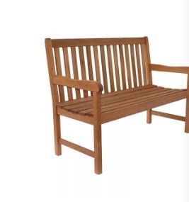 Photo 1 of **INCOMPLETE** Amazonia Milano Medium Outdoor Bench
