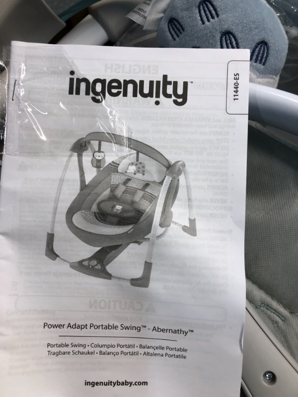 Photo 4 of Ingenuity Power Adapt Portable Swing - Abernathy
