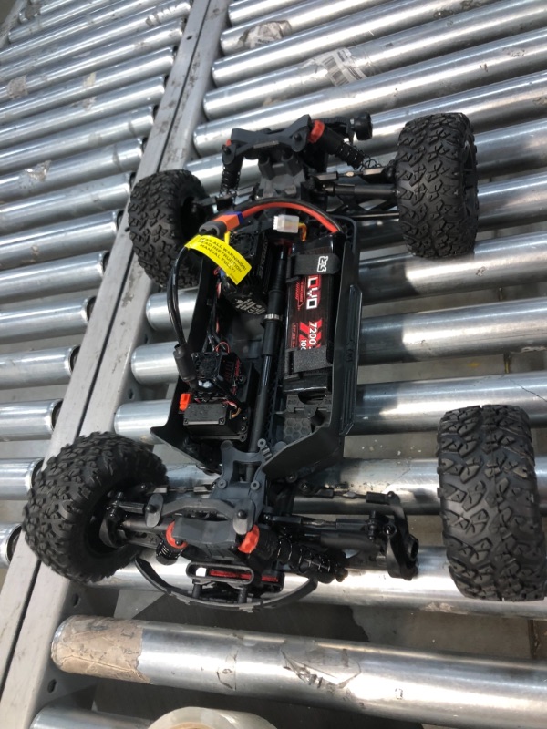 Photo 2 of ARRMA 1/10 Big Rock 4X4 V3 3S BLX Brushless Monster RC Truck RTR (Transmitter and Receiver Included, Batteries and Charger Required), Black, ARA4312V3
