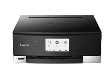 Photo 1 of **SEE COMMENT*** Canon TS8320 All In One Wireless Color Printer For Home | Copier | Scanner | Inkjet Printer | With Mobile Printing, Black, Amazon Dash Replenishment Ready
