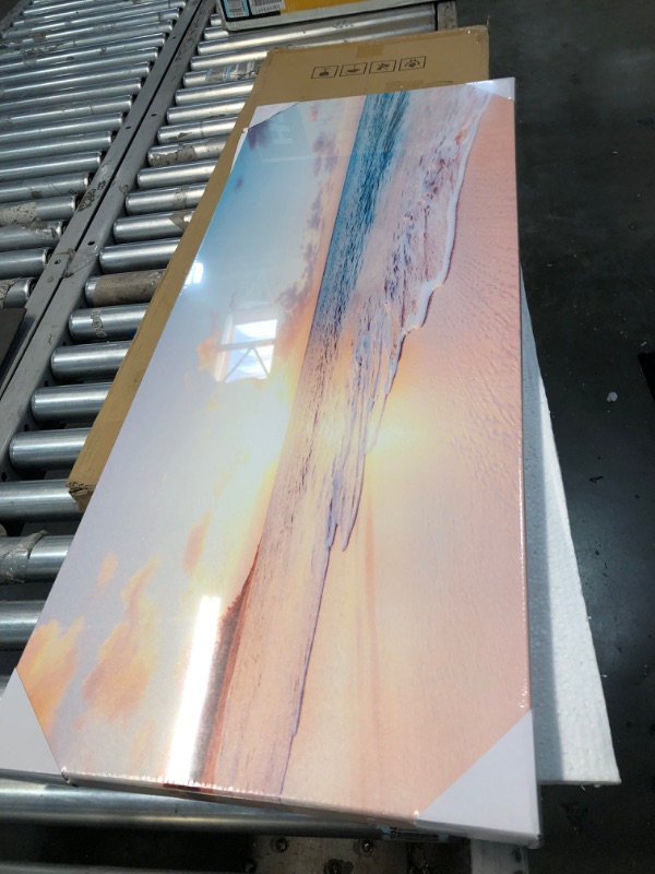 Photo 1 of 39" X 16" BEACH SHORE ART 
**STOCK PHOTO NOT FOUND**