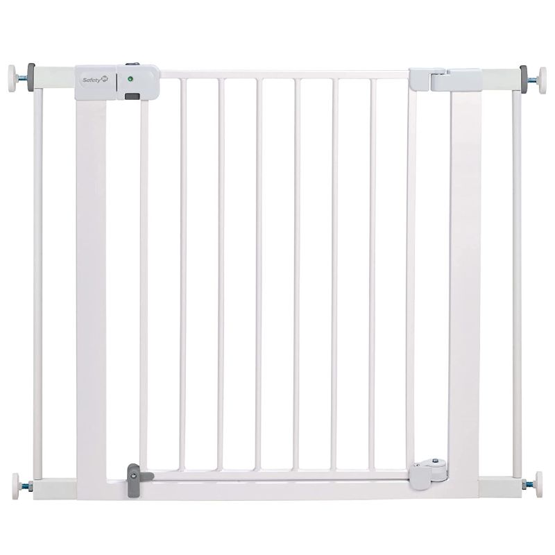 Photo 1 of Safety 1st Auto Close Walk-Thru Gate, White