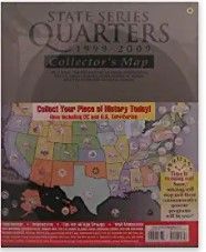 Photo 1 of 2 pack) State Series Quarters 1999 - 2009 Collector's Map: Including the District of Columbia, Puerto Rico, the U.S. Virgin Islands, Guam, American Samoa, and the Northern Mariana Islands Hardcover – January 3, 2002
