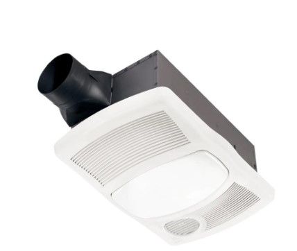 Photo 1 of 110 CFM Ceiling Bathroom Exhaust Fan with Light and 1500-Watt Heater
by
Broan-NuTone
